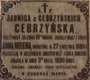 Jadwiga Cebrzynska, died 1890, in age 18 with her daughter Anna Helena. Plaque is in local parish church.